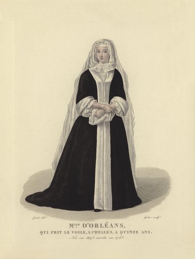 Louise Adelaide z Orleansu, francouzská princezna od French School