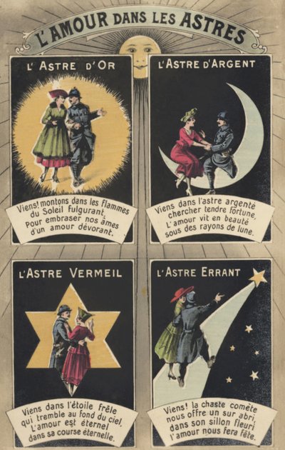 Láska ve hvězdách (barva lito) od French School