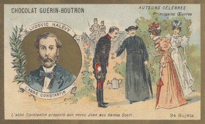 Ludovic Halevy (1834-1908), dramatik, libretista operet a oper a francouzský romanopisec, autor románu „L