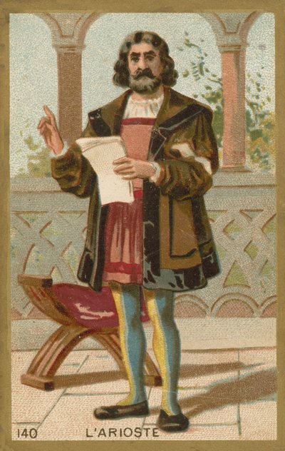 Ludovico Ariosto , italský básník od French School