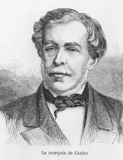 Luís Alves de Lima e Silva, vévoda z Caxias (rytina) od French School