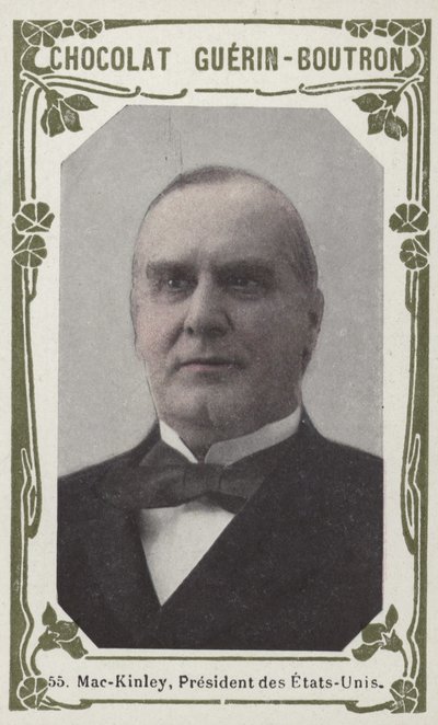 Mac-Kinley, prezident Spojených států (barevné foto) od French School