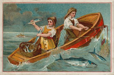 Makrela (chromolitho) od French School