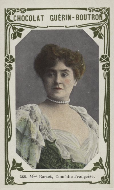 Madame Bartet, Comedie Francaise (barevné foto) od French School