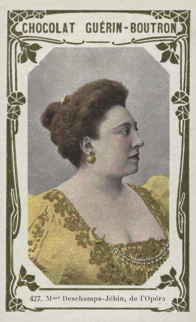 Madame Deschamps-Jehin, de lOpera (barevné foto) od French School