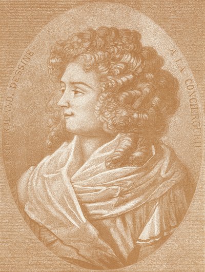 Madame Roland, francouzská revolucionářka od French School