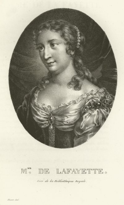 Madame de Lafayette od French School