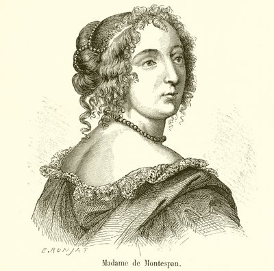 madame de Montespan od French School