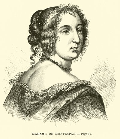 madame de Montespan od French School