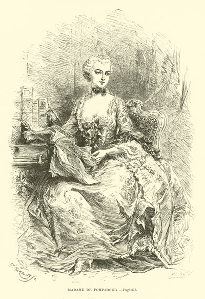 Madame de Pompadour od French School