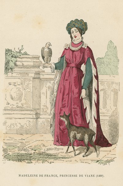 Madeleine Francouzská, princezna z Viana od French School