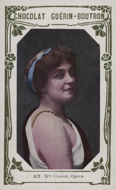 Mademoiselle Chenal, Opera (barevné foto) od French School