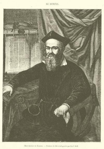 Marc-Antoine de Dominis (rytina) od French School