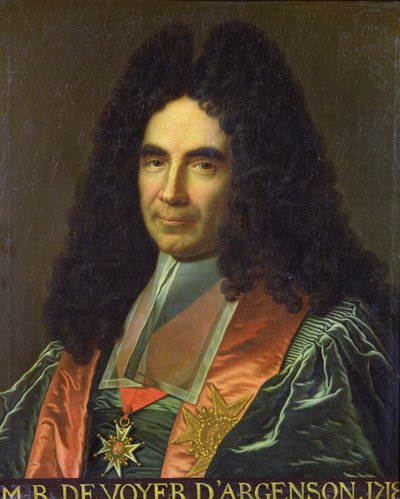 Marc-Rene de Voyer de Paulmy (1652 - 1721), markýz d