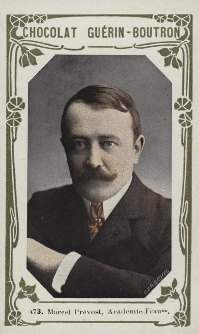 Marcel Prevost, Academie-Francaise (barevné foto) od French School