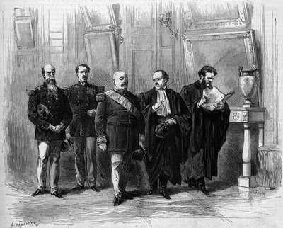 Maršál Francois Achille Bazaine (Francois-Achille od French School