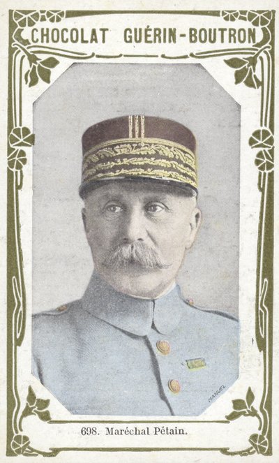 Marechal Petain (barevné foto) od French School