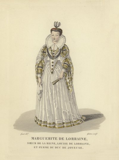 Marguerite Lotrinské od French School