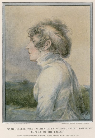 Marie-Josephe-Rose Tascher de la Pagerie od French School