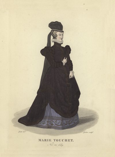 Marie Touchet, milenka francouzského krále Karla IX od French School