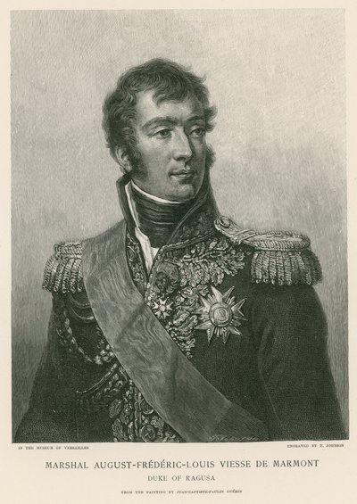 Maršál August-Frederic-Louis Viesse de Marmont od French School