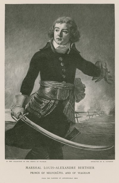 Maršál Louis-Alexandre Berthier od French School