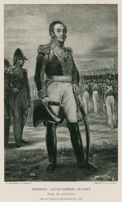 maršál Louis-Gabriel Suchet od French School