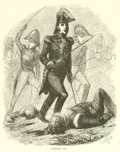 Marshal Ney (rytina) od French School