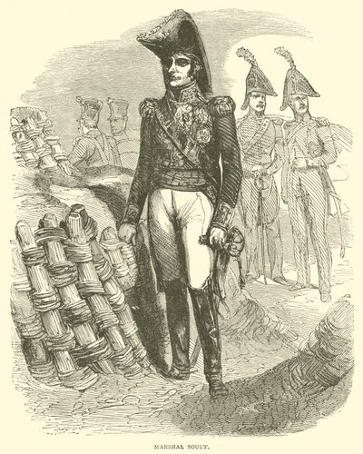 Marshal Soult (rytina) od French School