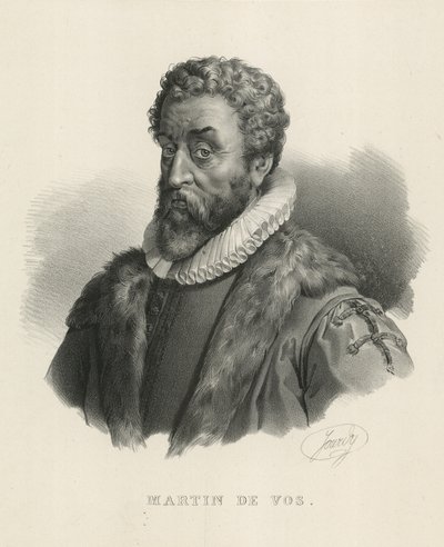 Marten de Vos , vlámský umělec od French School