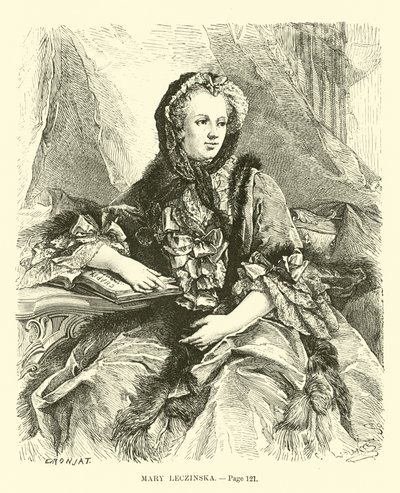 Marie Leczinská od French School