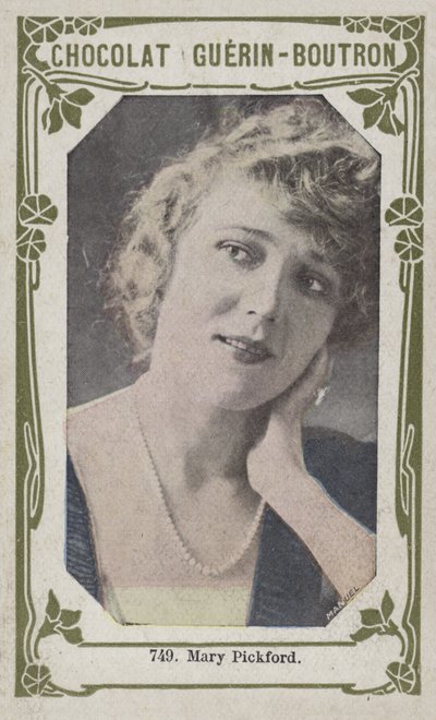 Mary Pickford (barevná fotografie) od French School