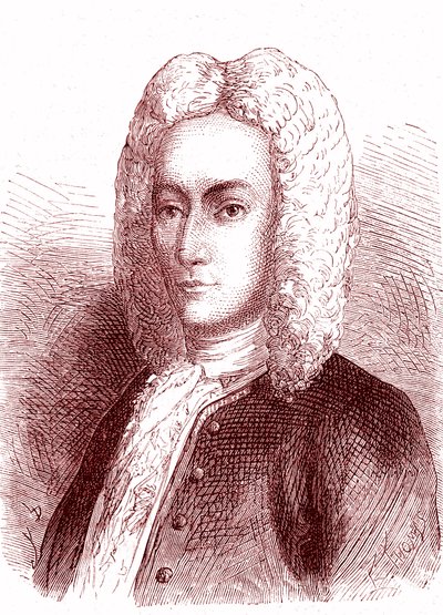 Mathieu DUTILH, francouzský fyzik dělal v roce 1715 (elektrolit, hromosvod). od French School
