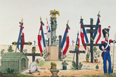 Medor, věrný pes z Louvru, kolem roku 1831 od French School