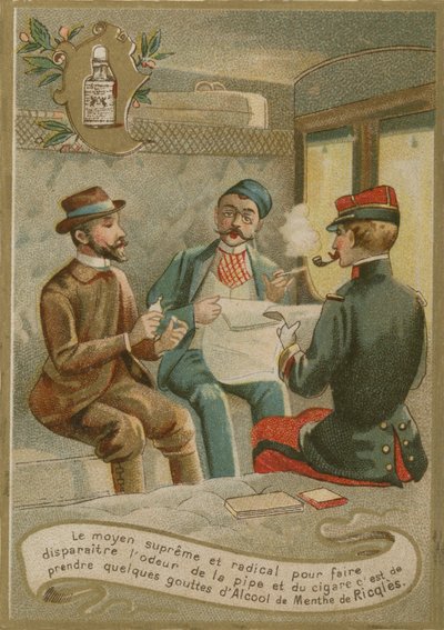 Menthe de Ricqles, vizitka od French School
