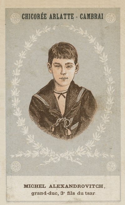 Michael Alexandrovič, velkovévoda, třetí syn cara od French School