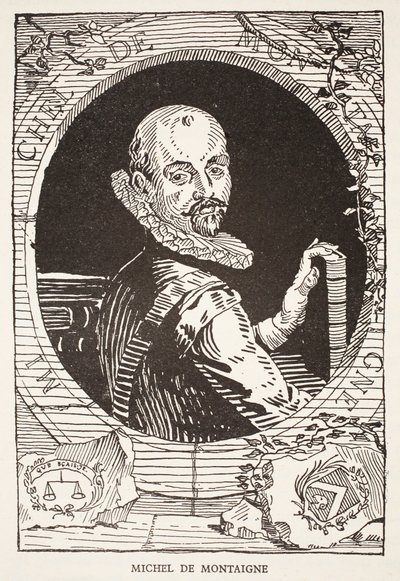 Michel de Montaigne od French School