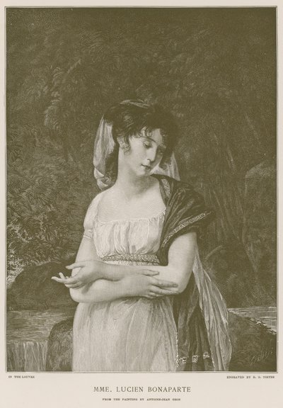 paní Lucien Bonaparte od French School