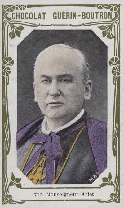 Monseigneur Arlet (barevná fotografie) od French School