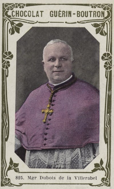 Monsignor Dubois de la Villerabel (barevná fotografie) od French School