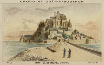 Mont-Saint-Michel, Manche od French School