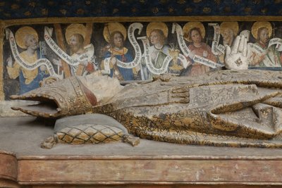 Pomník Adriena de Henencourt, detail od French School