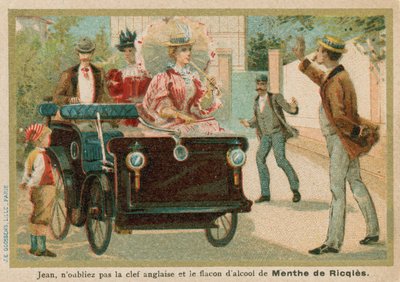 Motoristická scéna od French School