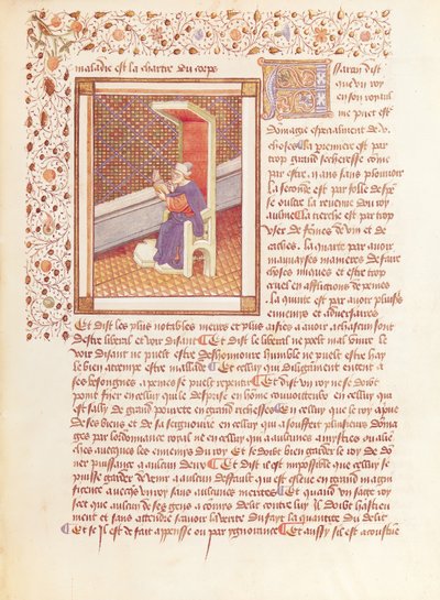 Paní 614 Page z The Morals of Philosophers od French School