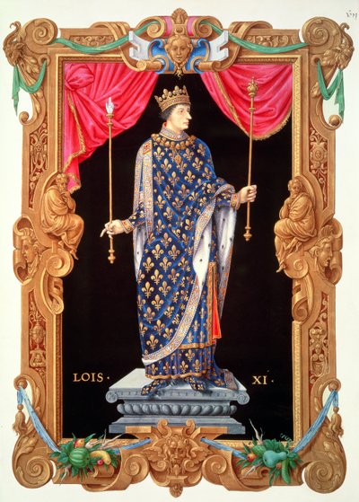 Ms 859522 Ludvík XI (1423-83) od French School