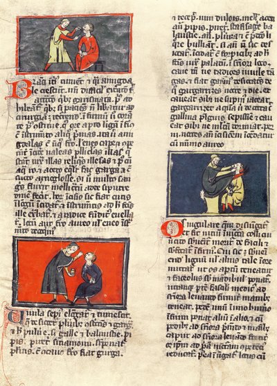 Ms H 89 fol. 16v Dental Surgery, z vydání 