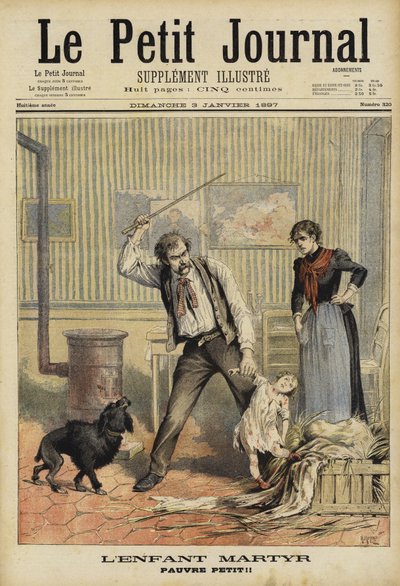 Vražda malého dítěte, Francie, 1897 od French School
