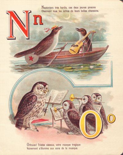 N O: Slavík, navigace, sova, orchestr od French School