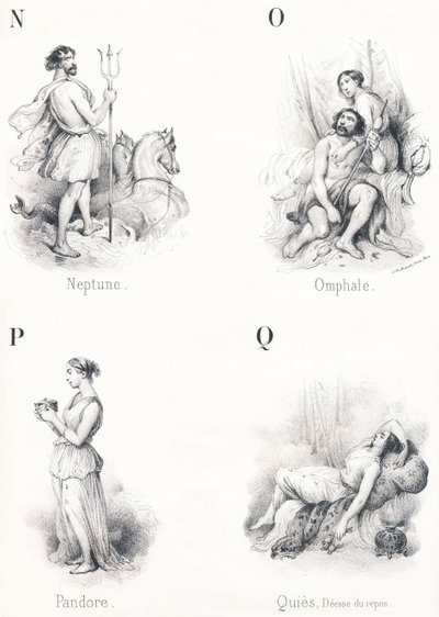 N O P Q: Neptun, Omphal, Pandora, odpočinek od French School