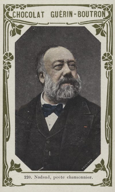Nadaud, básník šansoniér (barevné foto) od French School